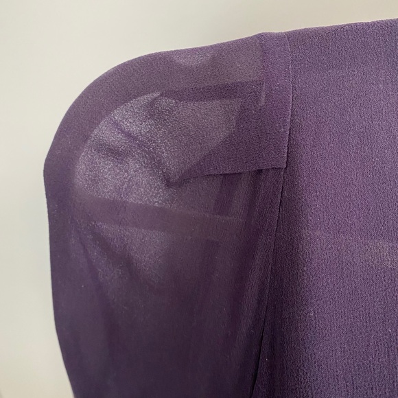 Aritzia 100% Silk Faux Wrap Blouse - Picture 14 of 14